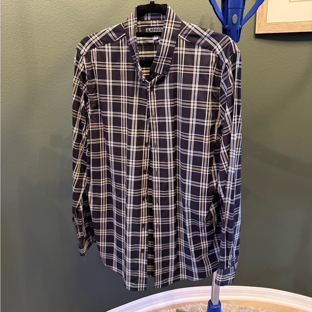 Express size large men’s button down.